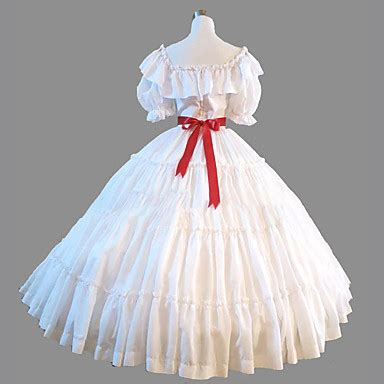 Princess Rococo Victorian Dress Party Costume Costume Women S Cotton