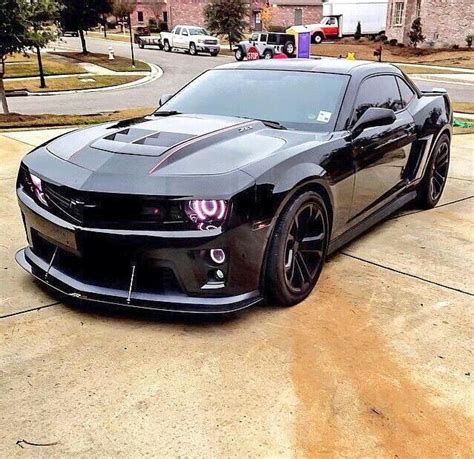 Camaro ZL1 midnight purple purple trim | Camaro, Black camaro ...