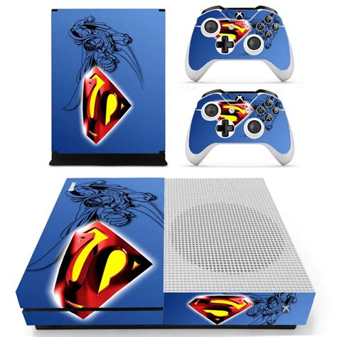 Dc Superman Skin Sticker Decal For Xbox One S Console And Controllers