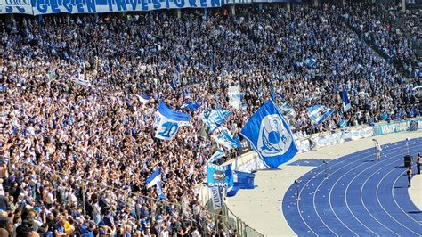 Wir Fans Bleiben Erstklassig 💙 Hertha Bsc Gegen Vfl Bochum Youtube