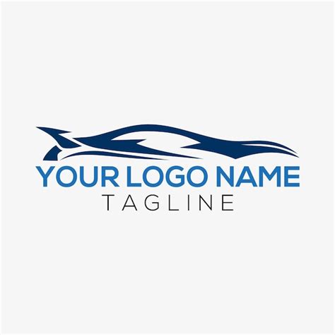 Premium Vector | Unique car logo design with vector format.