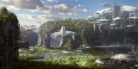 SCI Fi Jungle Base Concept Art Google Search Fantasy Landscape Sci