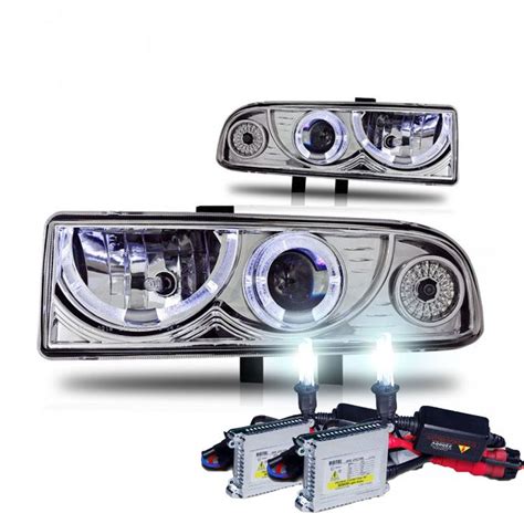 Hid Xenon Chevy Blazer S Dual Halo Projector Headlights