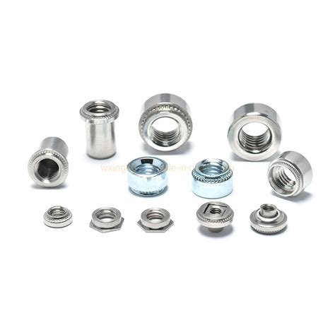 Stainless Steel 304 Flush Nut Self Clinching Nuts For Sheet Metal