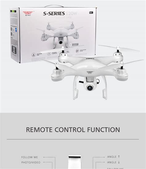 S Series S W Double Gps Dynamic Follow Wifi Fpv With P Wide Angle