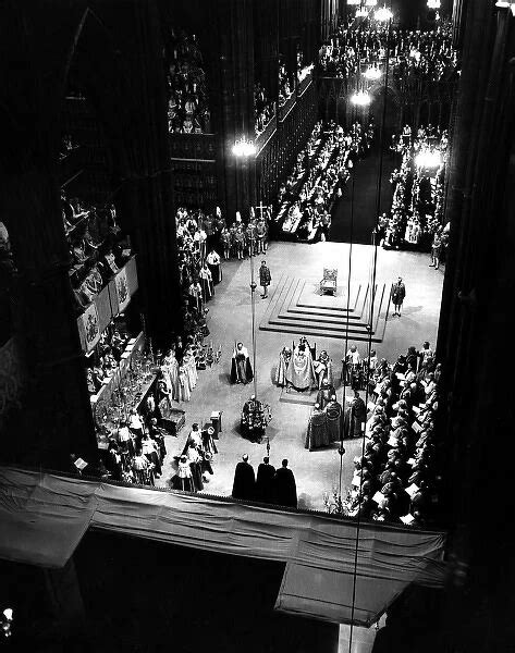 Coronation scene in Westminster Abbey, 1953 Our beautiful pictures are ...