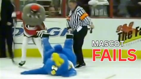 mascot fails  funny moments compilation funniest falls reactions