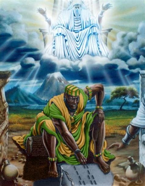 Orula And Obatala Orisha Yoruba Orishas African Mythology