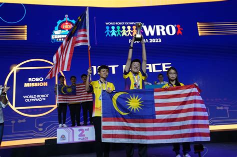 Malaysia Muncul Juara Di Pertandingan Antarabangsa World Robot Olympiad