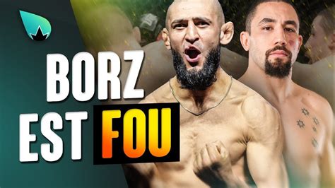 Khamzat Chimaev Veut Robert Whittaker Youtube