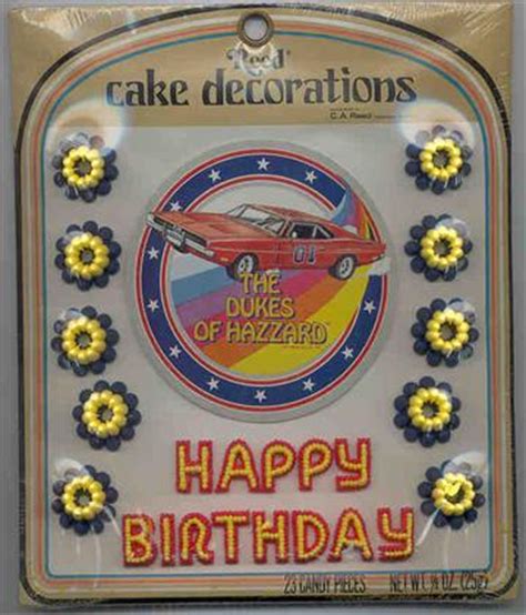 Cake Decorations The Dukes Of Hazzard