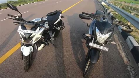 Bajaj Pulsar N150 Vs NS160 Drag Race Has An Interesting Result Car