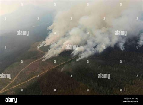 230715 British Columbia July 15 2023 This Aerial Photo Taken On