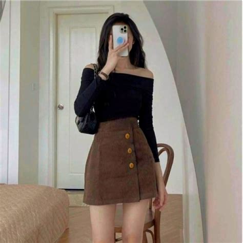 Jual Korean Mini Skirt Rok Celana Pendek Wanita Hotpants Terbaru