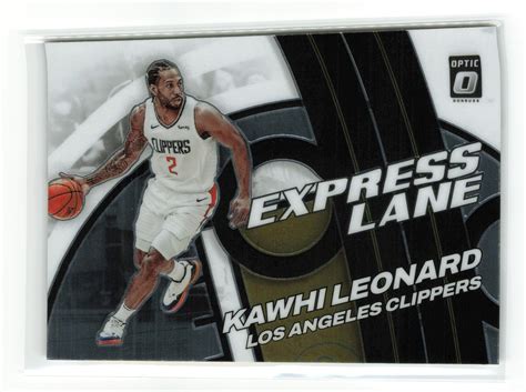 Kawhi Leonard Panini Optic Express Lane Ebay