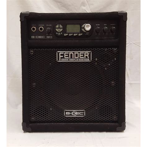 Used Fender B Dec 30 Bass Power Amp Musician S Friend