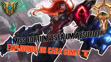 League Of Legends Miss Fortune Artilharia Pesada Letalidade