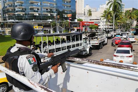 Arriban A Guerrero Elementos De La Guardia Nacional Como Parte De