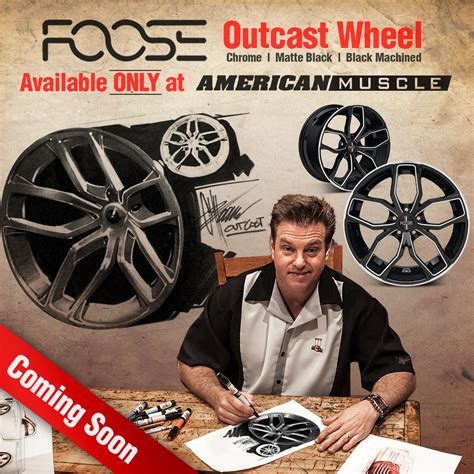 AM EXCLUSIVE: Chip Foose Custom Designed Outcast Wheels ...