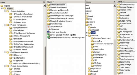 Folder Structure Examples