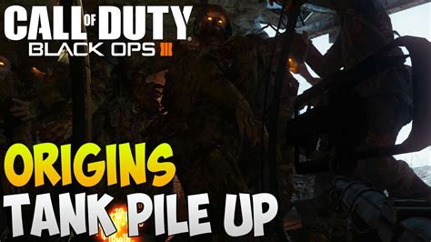 Black Ops 3 Zombie Glitches Origins Team Pile Up Glitch BO3 Zombies