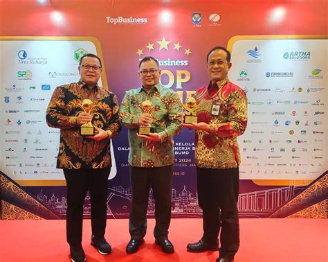 Ajang Top BUMD Awards 2024 Bank Kalbar Sukses Pertahankan Gelar