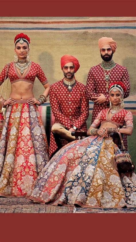 Sabyasachi Bride and Groom Bridal wear | Sabyasachi, Sabyasachi ...