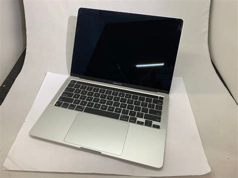 1円スタート Macbook Pro A2338 13インチ M1 2020 シルバー Usキーボード 通電確認ジャンク品 Nmc