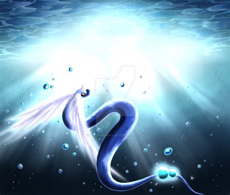 Dragonair Under Water By Tachiuchiha On Deviantart