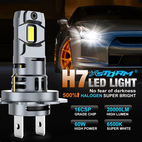 Xstorm H Led Headlight Bulb Mini Wireless W Lm K Csp For