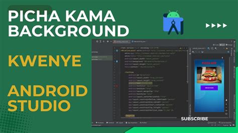 Jinsi Ya Kuweka Picha Kama Background Kwenye Android Studio Youtube