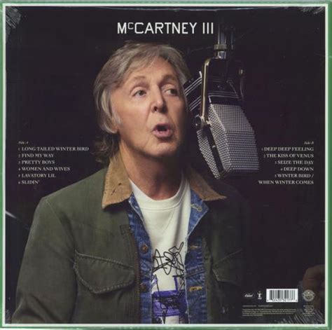 Paul McCartney And Wings McCartney III Target Exclusive Green Vinyl