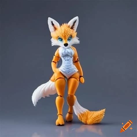 Articulated Action Figure Of A Furry Fox