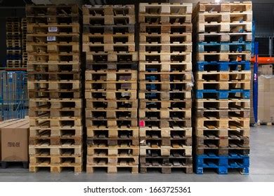 Stack Pallet Warehouse Stock Photo 1663725361 | Shutterstock