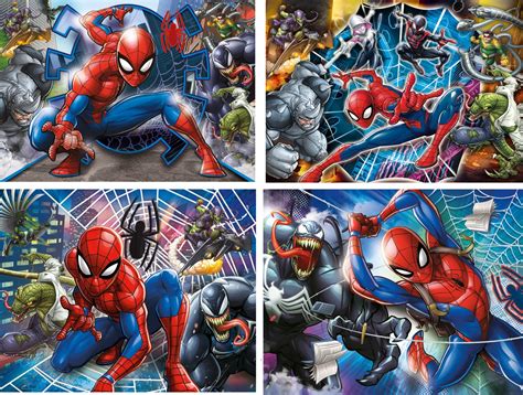 Marvel Spider Man Pi Ces Supercolor Puzzle Clementoni