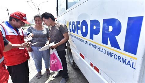 Cofopri Inicia Campa A De Empadronamiento En Lima Con Miras A Culminar