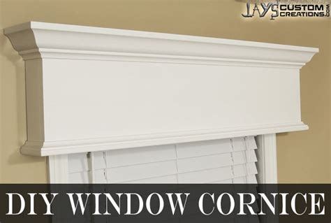 Easy Diy Window Cornice Jays Custom Creations