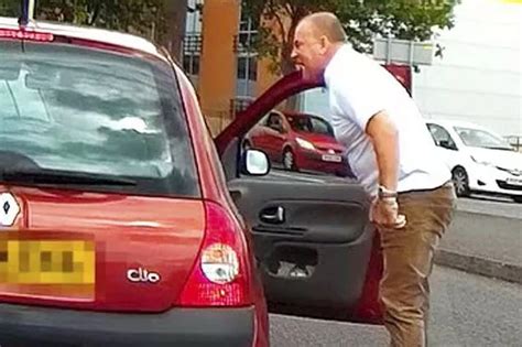 Dash Cam Footage Captures Road Rage Bust Up Between Drivers In The