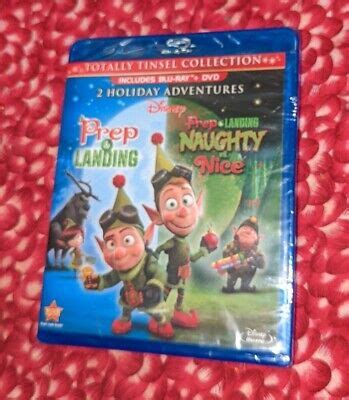 Prep And Landing Naughty Vs Nice Blu Ray Dvd With Slipcover Brand