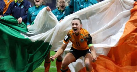 Ireland captain Katie McCabe says that Ireland reaching their first ever World Cup 'doesn't feel ...