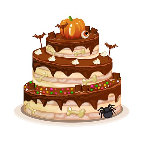 Halloween Cake Clipart at Carlos Bell blog