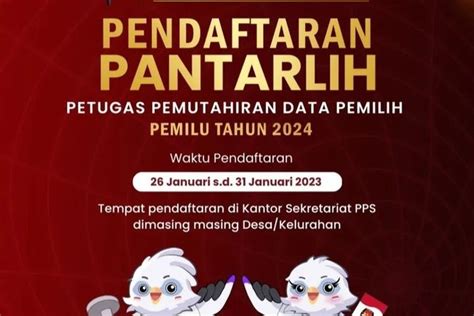 Segini Gaji Pantarlih Pemilu 2024 Pendaftaran Dibuka Mulai Hari Ini