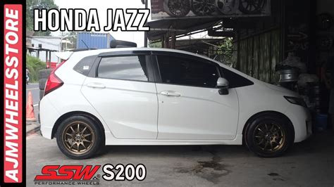 Modifikasi Honda Jazz Velg Ssw S Ajmwheelsstore Youtube