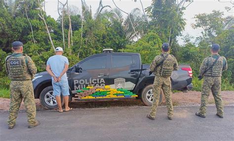 Motorista é Preso Pela Polícia Militar Na Br 364 Transportando Drogas