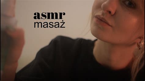 Asmr Po Polsku Masa Twarzy I G Owy Kamie Gua Sha Piel Gnacja