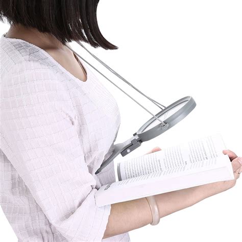 Hands Free Magnifying Glass for Sewing | Around the Neck Magnifier