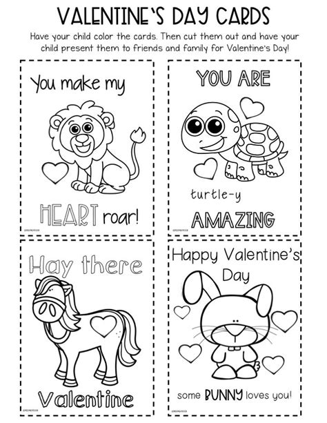 Preschool Valentines Day Printables · The Slp Next Door Printable