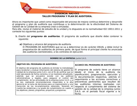 Evidencia AA2 EV2 Caso De Estudio EVIDENCIA AA2 EV TALLER PROGRAMA