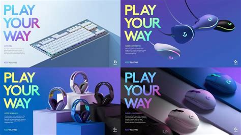 Play Your Way Campaign Logitech