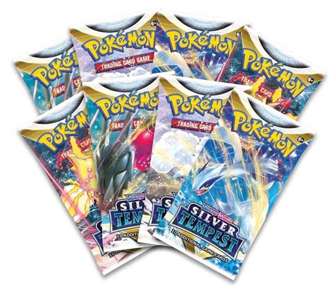 Pokemon TCG Sword And Shield 12 Silver Tempest Boosterpakke Med